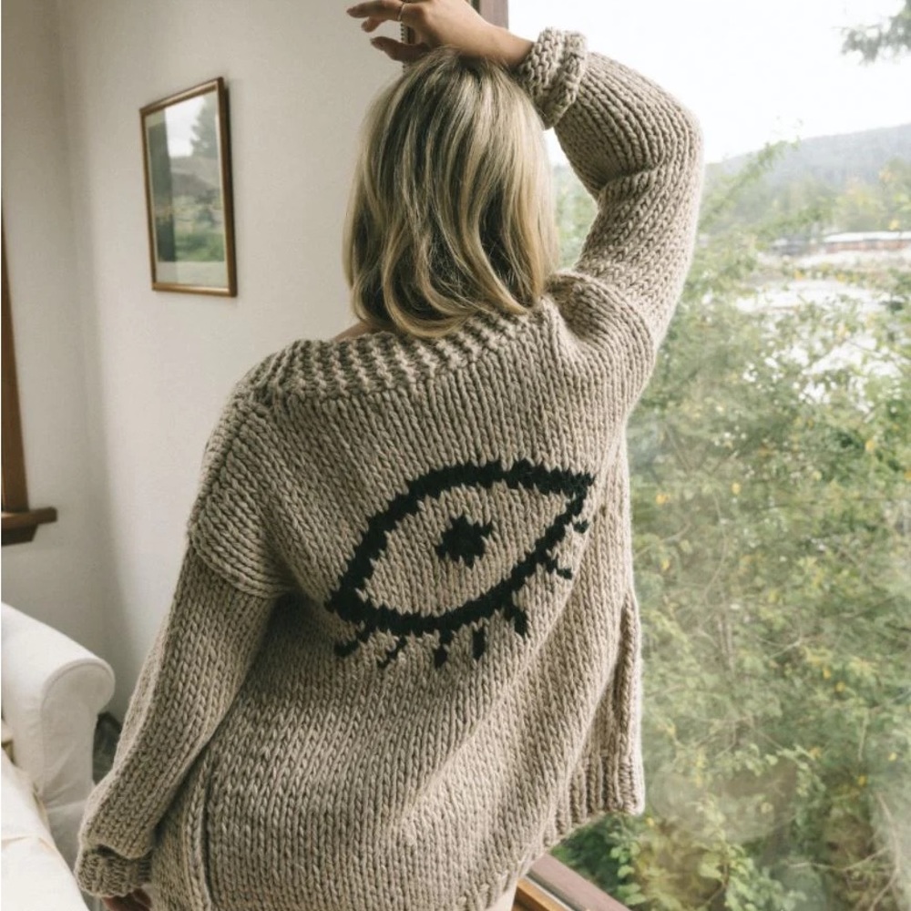 Jackson Rowe Eye See You Cardigan Sweater